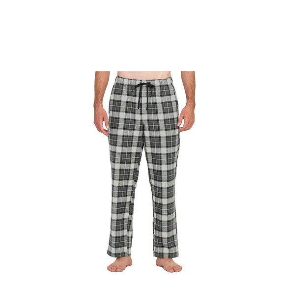 Men's Ultra-Soft Cozy Comfy Breathable Flannel Plaid Lounge Pajama Sleep Pants - Picture 14 of 16